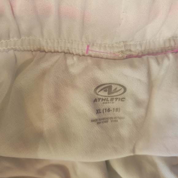 Athletic Works Pink and Yellow Tropical Print Shorts - Picture 5 of 8